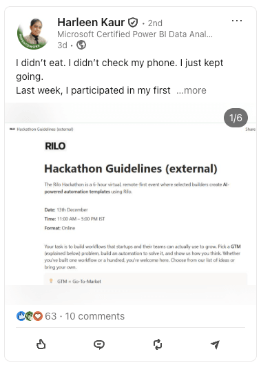 Love from community 6